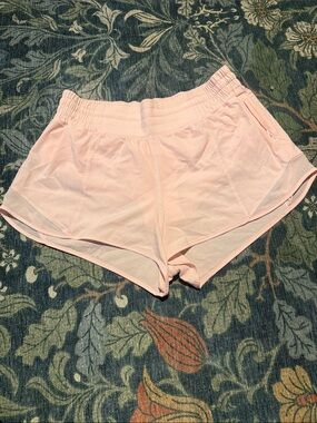 Strawberry Milkshake Lululemon Hotty Hot Shorts
